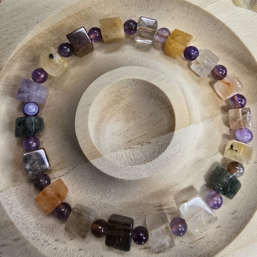 Mixed Rutile Bracelet - Picture 3 of 5